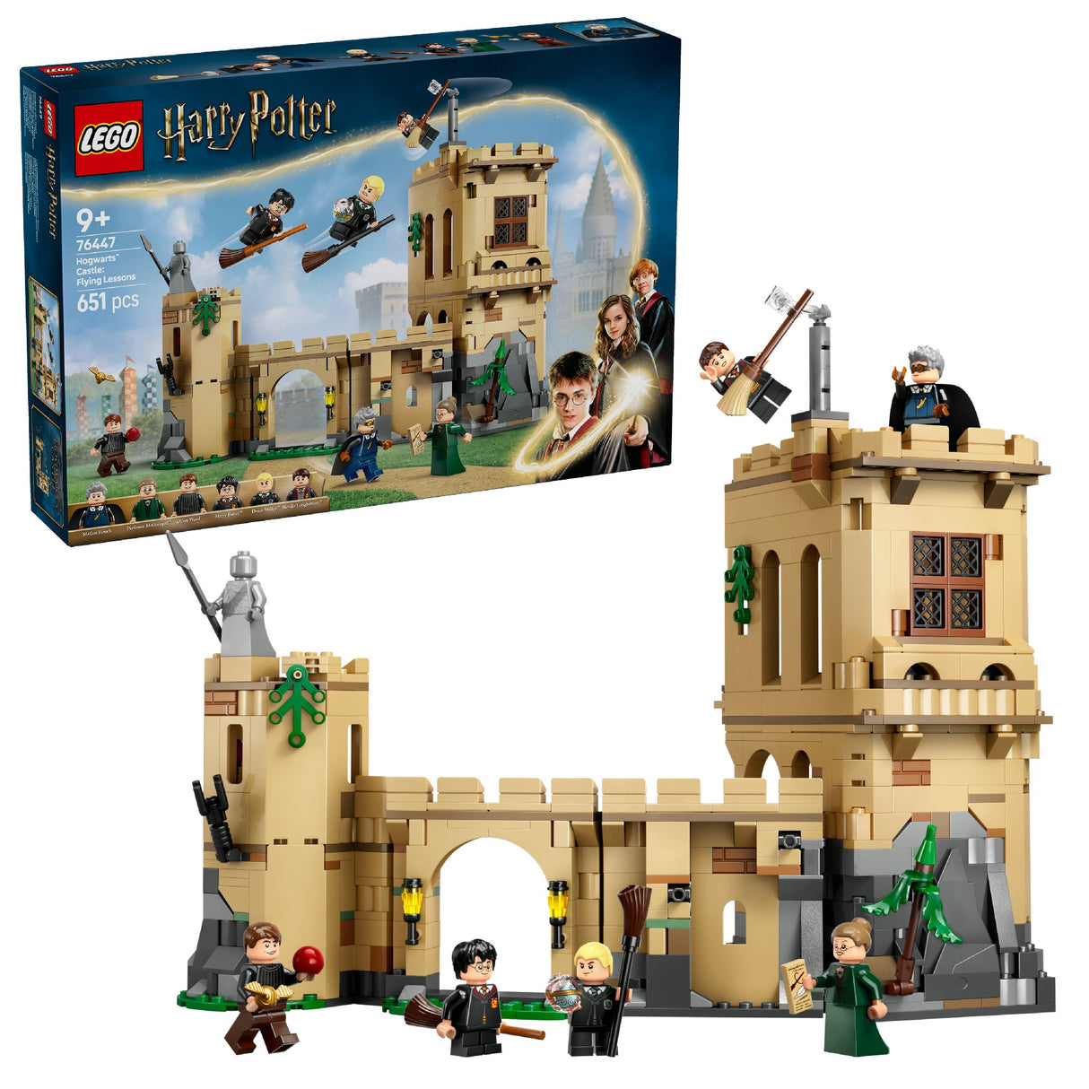 LEGO HARRY POTTER HOGWARTS™ CASTLE: FLYING LESSONS 76447 AGE: 9+