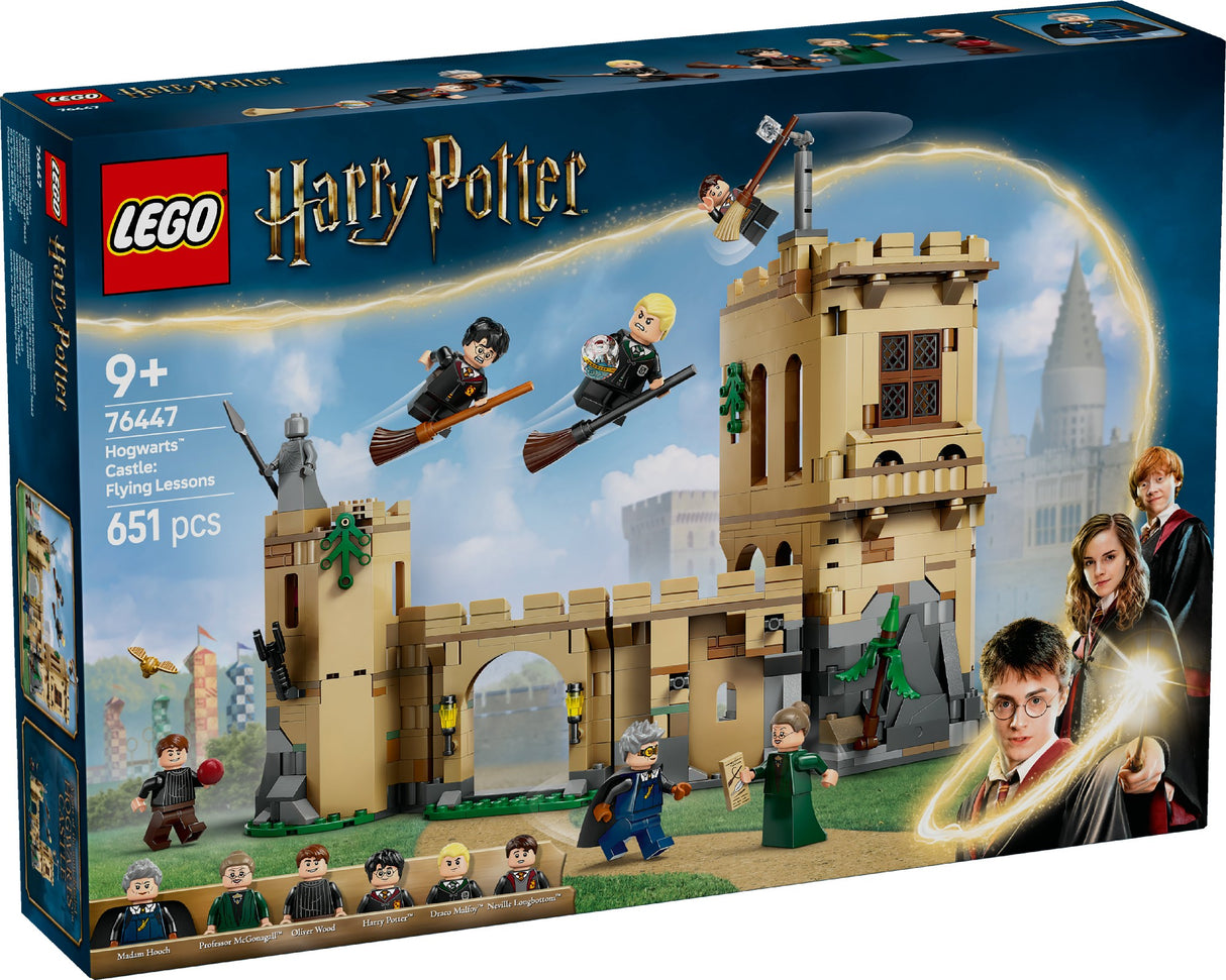 LEGO HARRY POTTER HOGWARTS™ CASTLE: FLYING LESSONS 76447 AGE: 9+