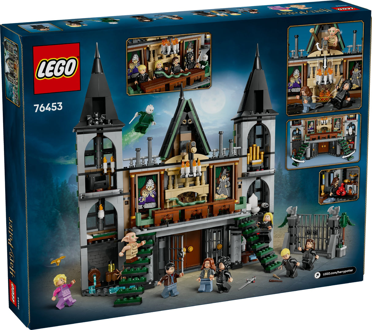 LEGO HARRY POTTER MALFOY MANOR 76453 AGE:10+