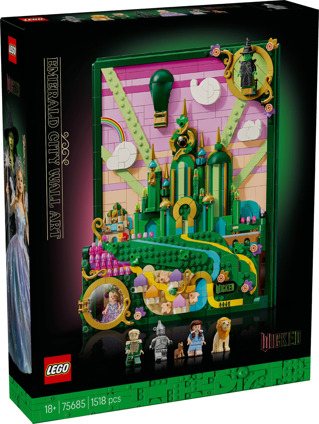 LEGO Wicked Emerald City Wall Art 75685 Age: 18+