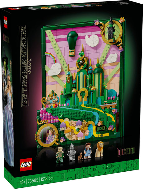 LEGO Wicked Emerald City Wall Art 75685 Age: 18+