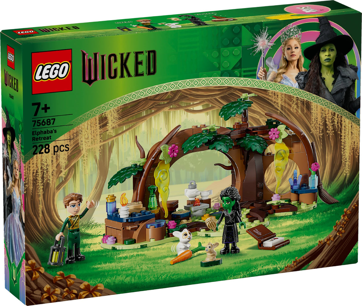 LEGO Wicked Elphaba's Retreat 75687 Age: 7+