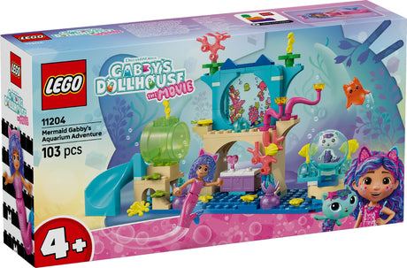 LEGO Gabby's Dollhouse Mermaid Gabby's Aquarium Adventure 11204 Age: 4+