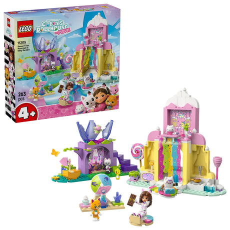 LEGO Gabby's Dollhouse Sweet Treat Mountain & Kitty Garden 11205 Age: 4+
