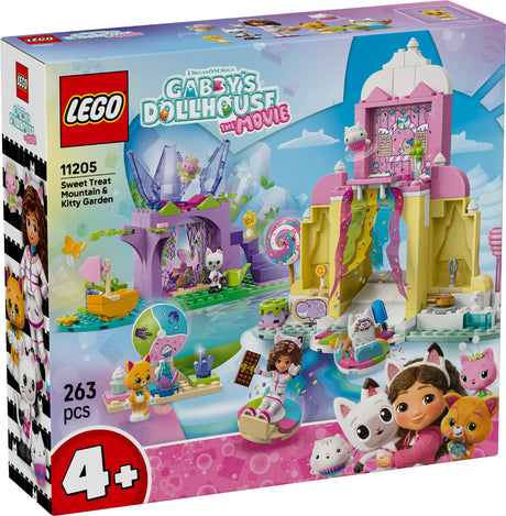 LEGO Gabby's Dollhouse Sweet Treat Mountain & Kitty Garden 11205 Age: 4+