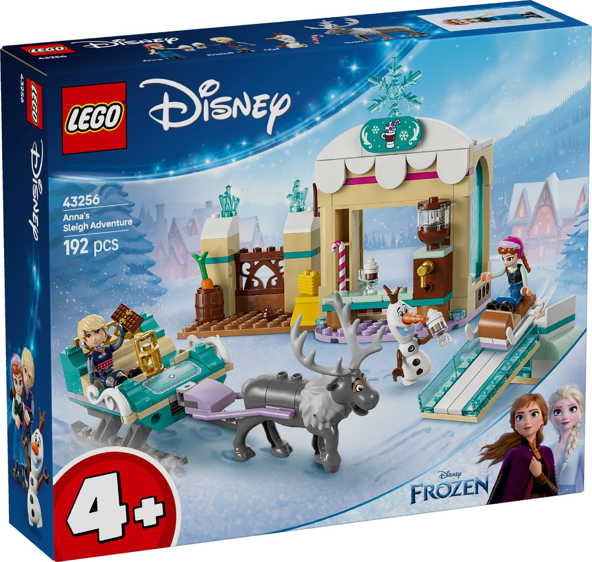 LEGO DISNEY ANNA'S SLEIGH ADVENTURE 43256 AGE: 4+