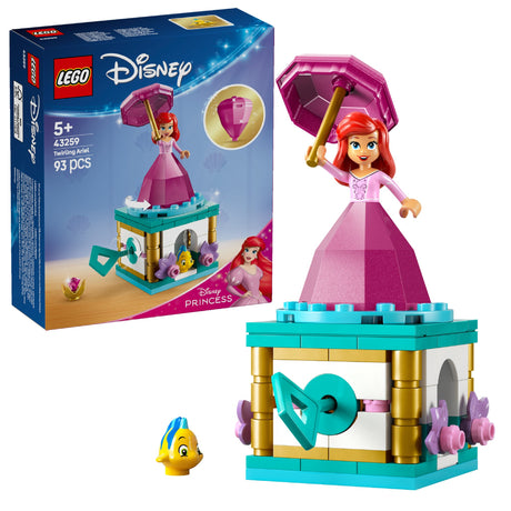 LEGO DISNEY TWIRLING ARIEL 43259 AGE: 5+