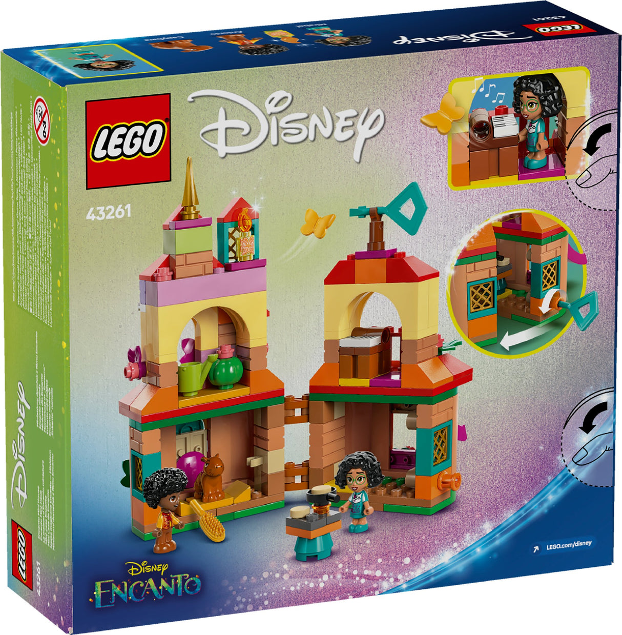 LEGO DISNEY ENCANTO MINI HOUSE 43261 AGE: 5+