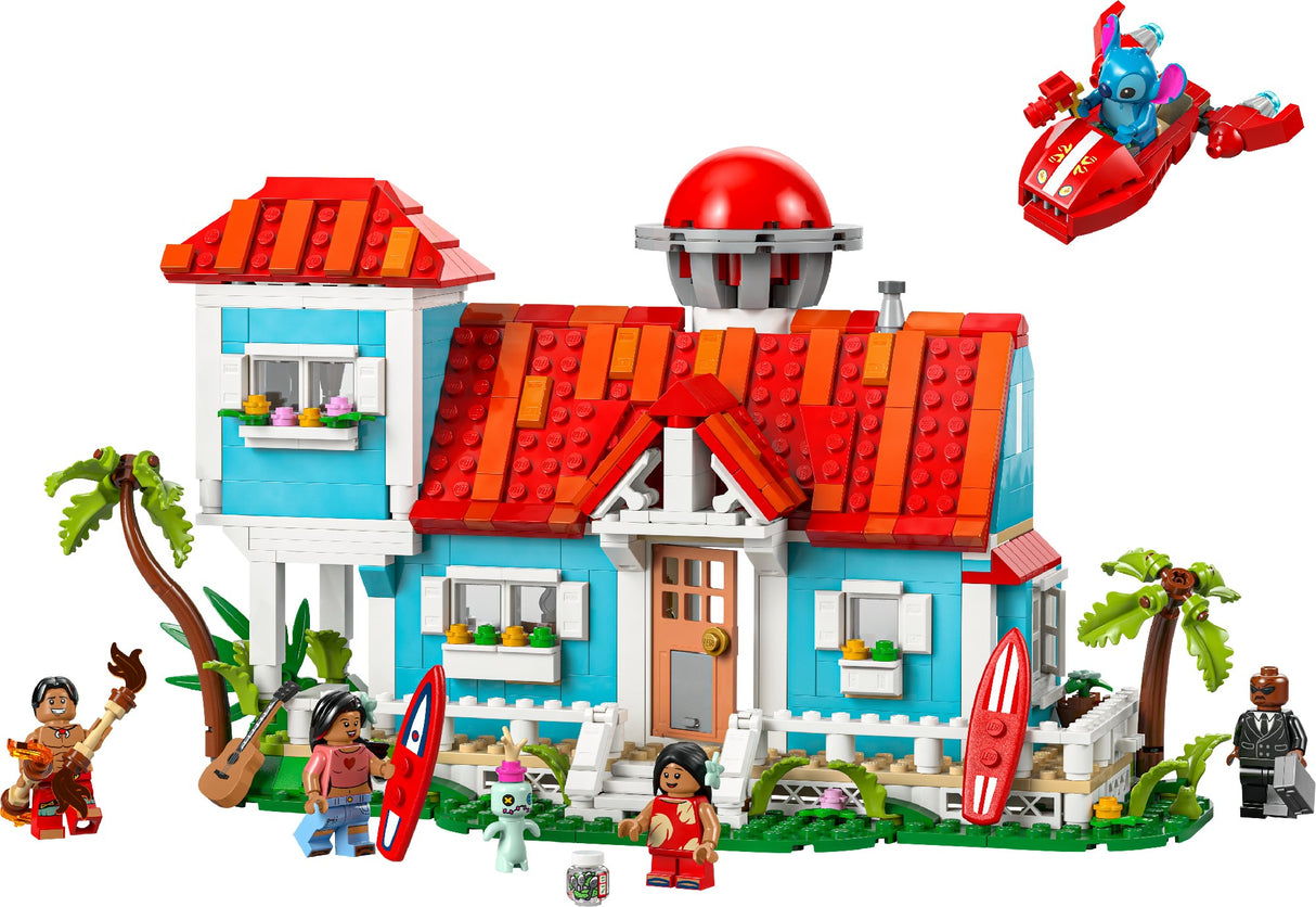 LEGO DISNEY LILO AND STITCH BEACH HOUSE 43268 AGE: 9+