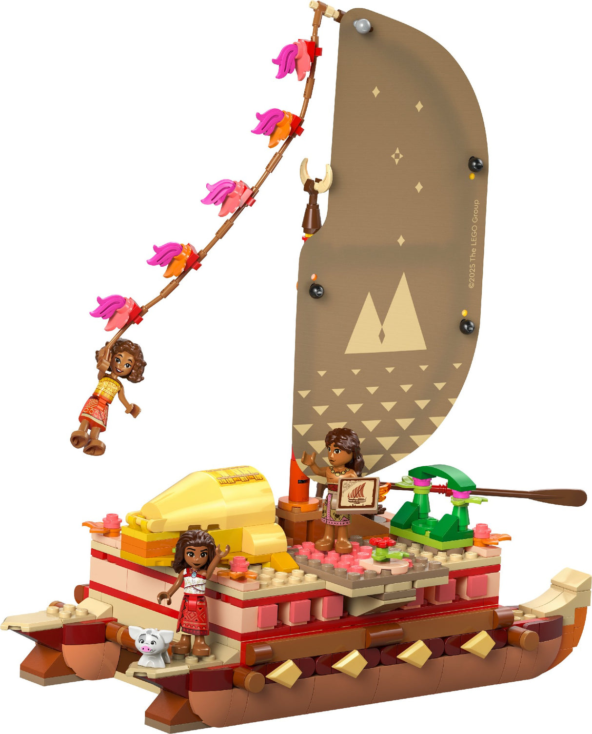 LEGO DISNEY MOANA'S ADVENTURE CANOE 43270 AGE: 6+