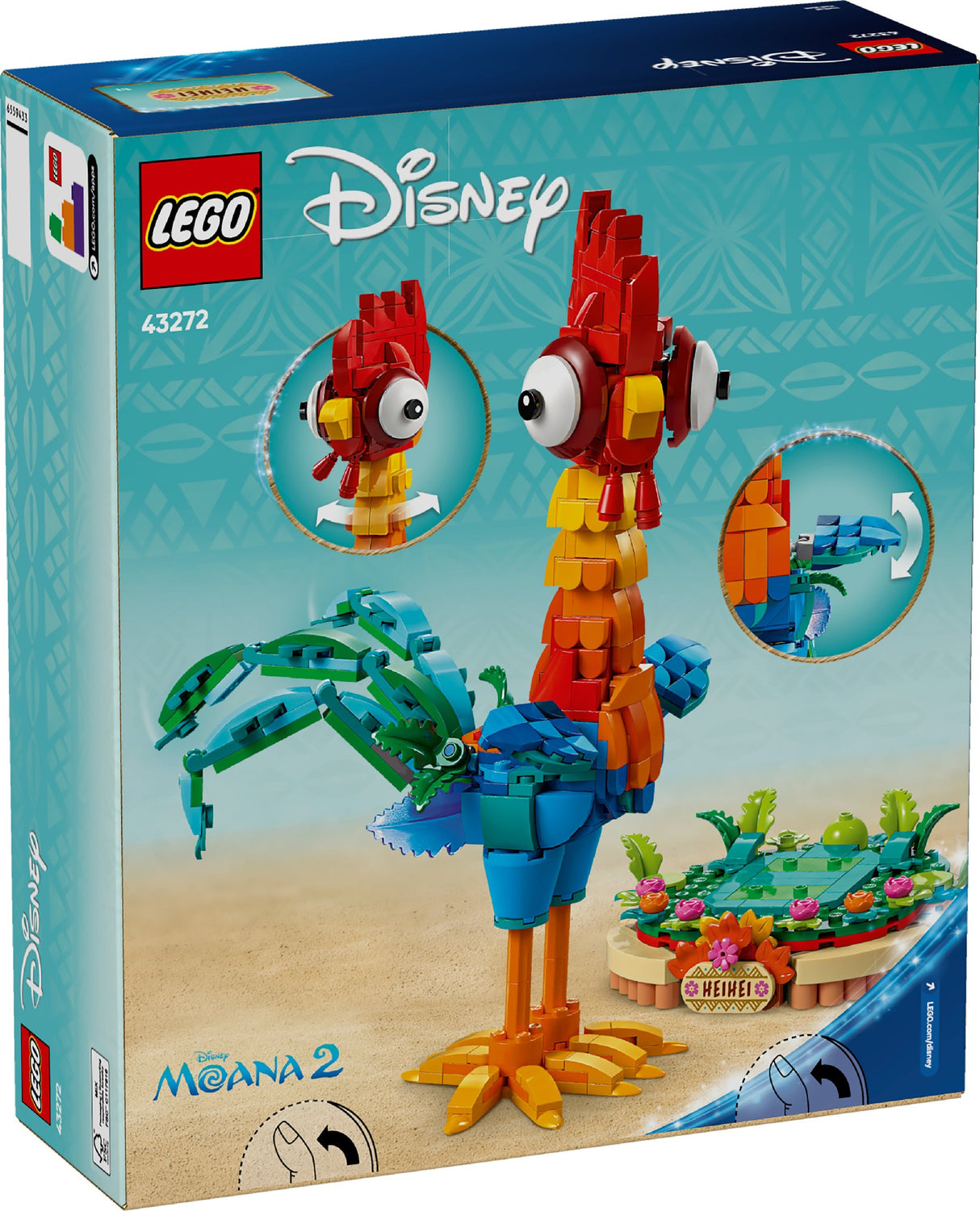 LEGO DISNEY HEIHEI 43272 AGE: 9+