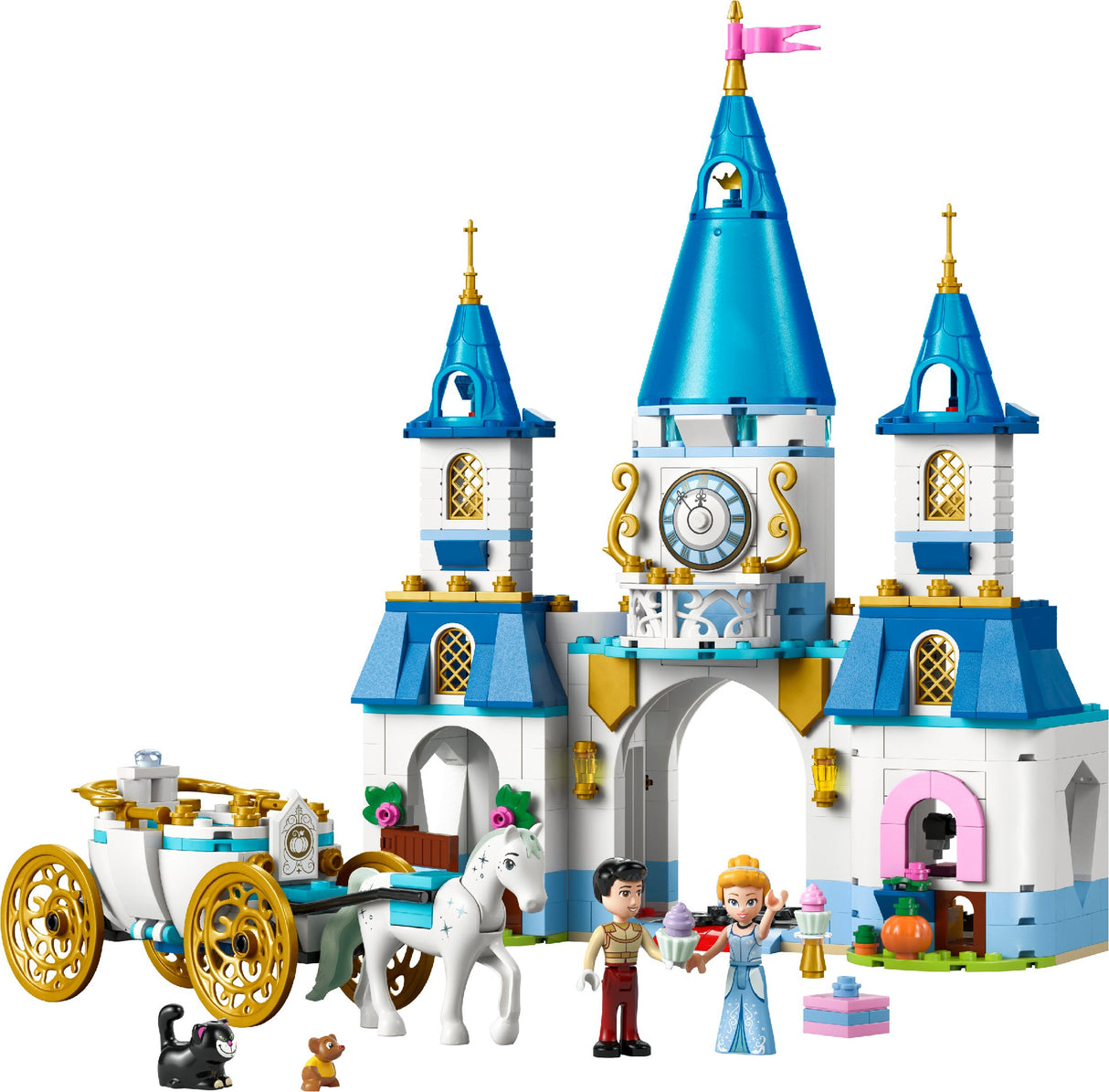 LEGO DISNEY CINDERELLA'S CASTLE & HORSE CARRIAGE 43275 AGE: 6+