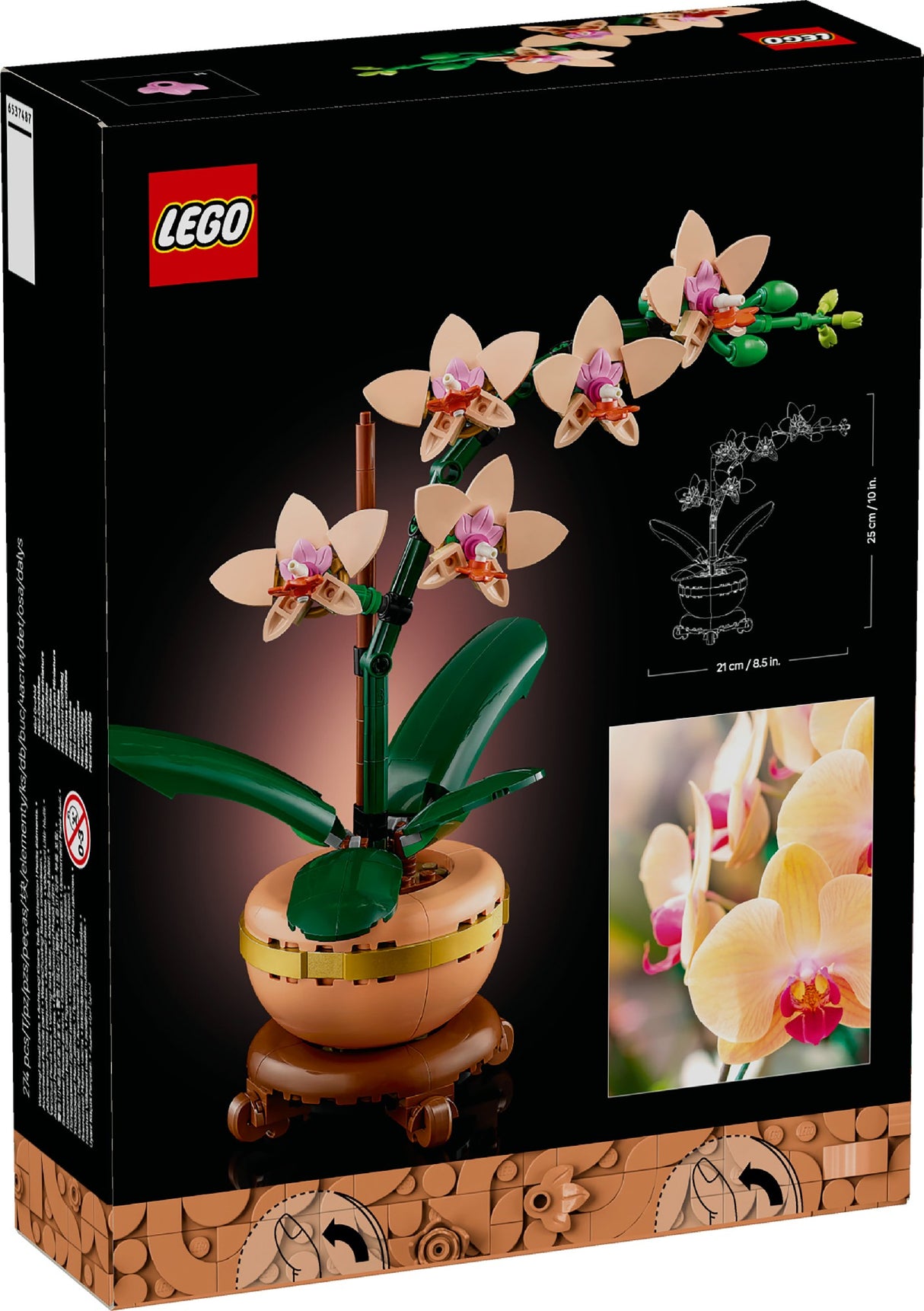 LEGO BOTANICALS MINI ORCHID 10343 AGE: 18+