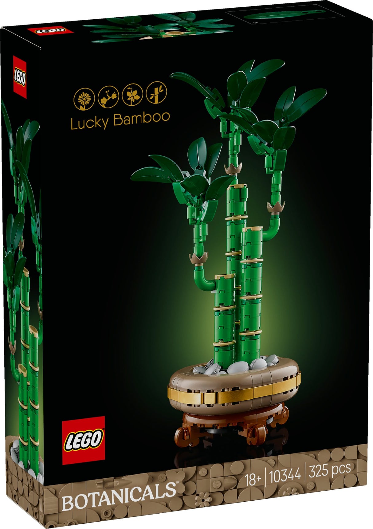 LEGO BOTANICALS LUCKY BAMBOO 10344 AGE: 18+