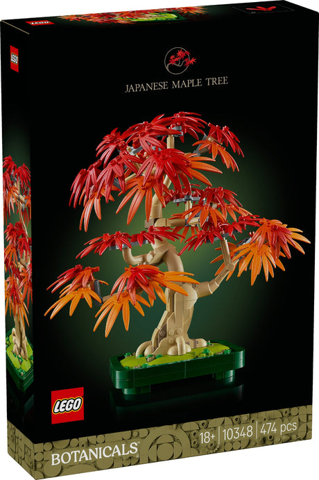 LEGO Botanicals Japanese Red Maple Bonsai Tree 10348 Age: 18+