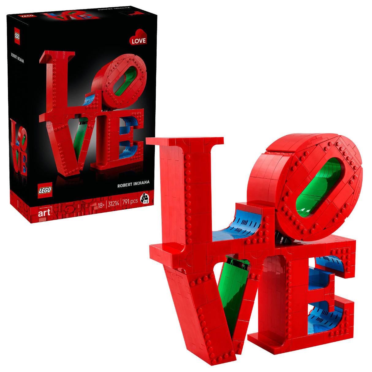 LEGO ART LOVE 31214 AGE: 18+