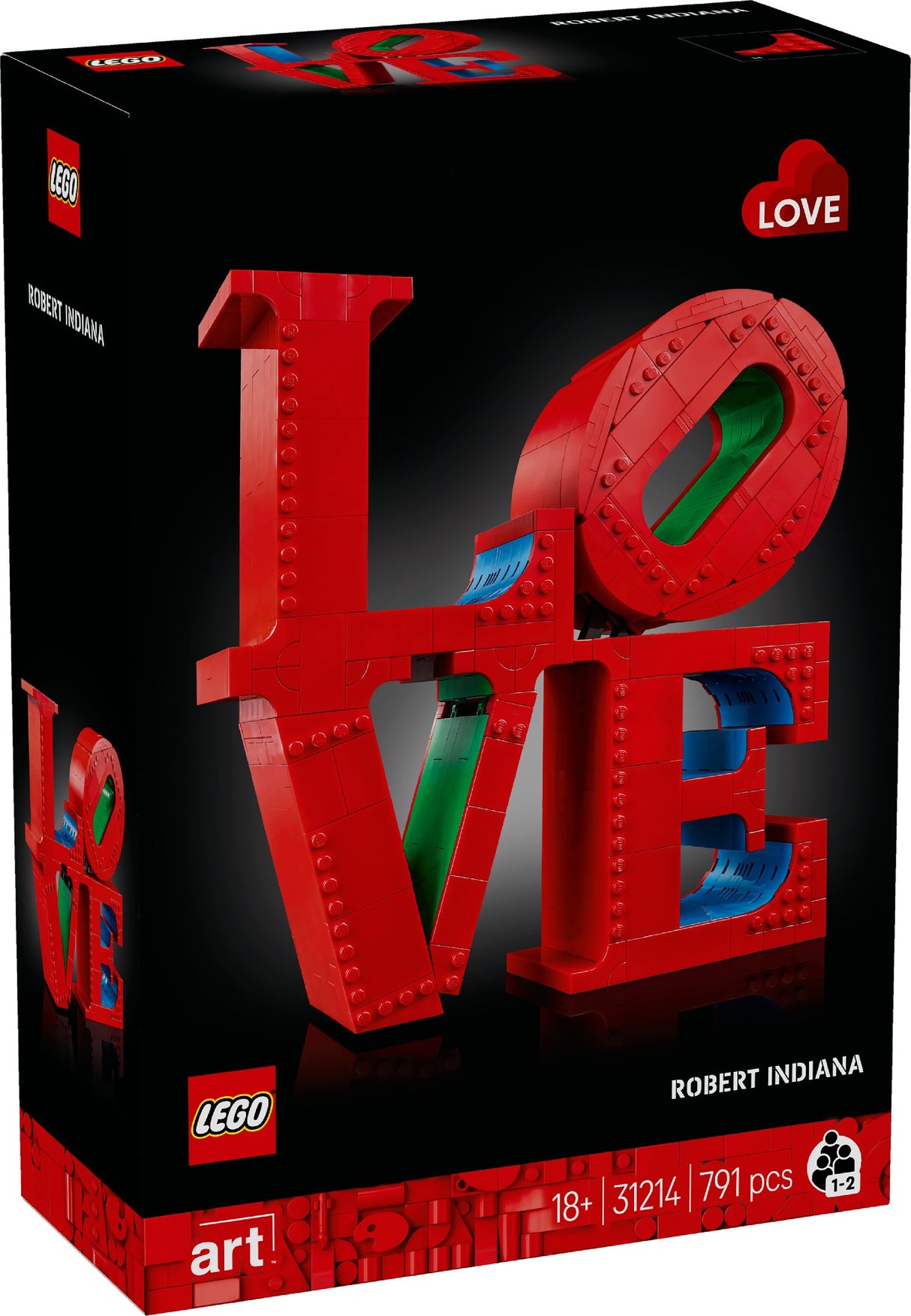 LEGO ART LOVE 31214 AGE: 18+