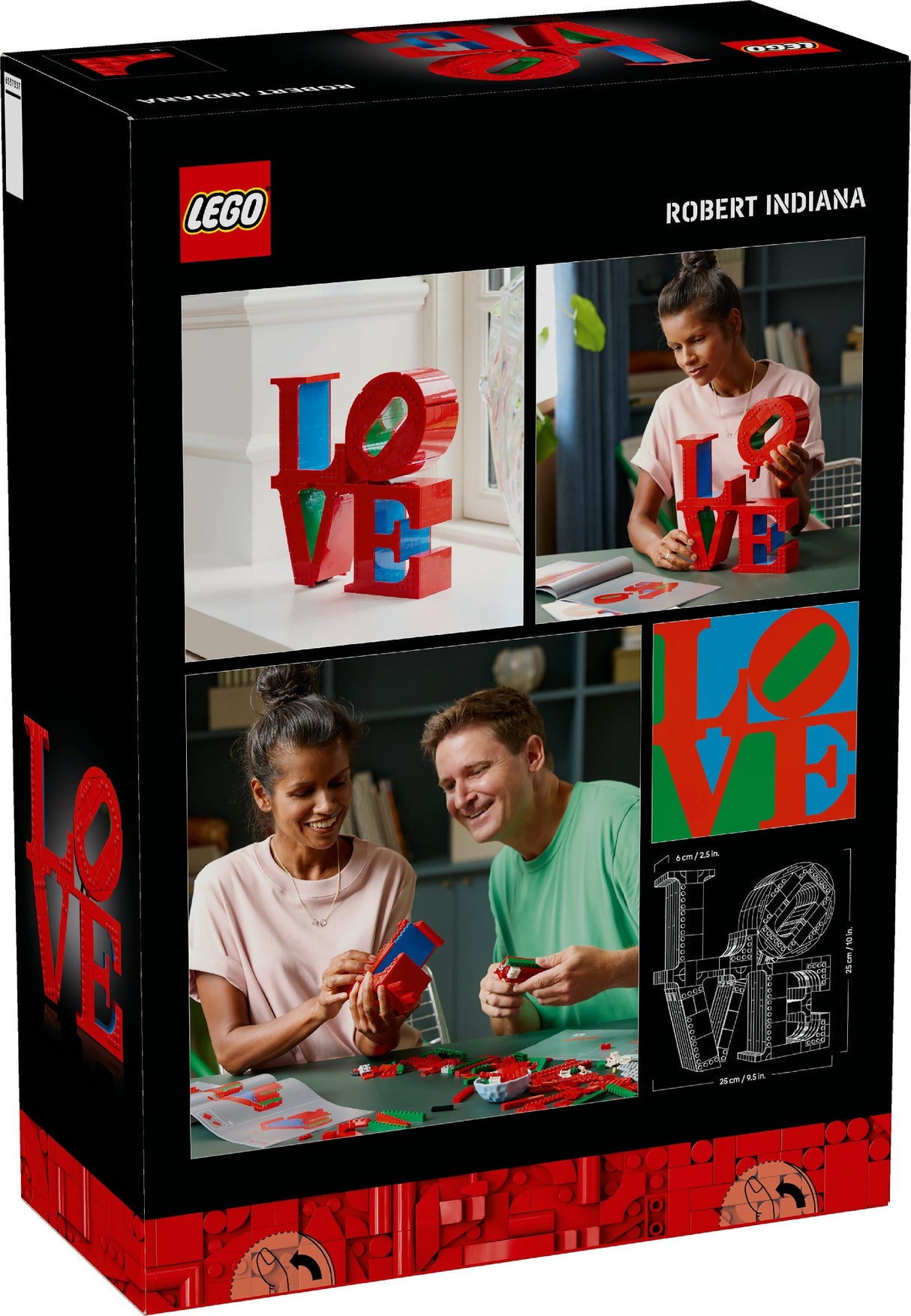 LEGO ART LOVE 31214 AGE: 18+