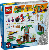 LEGO MARVEL SPIDEY AND GOBBY'S RAPTOR BATTLE AT TREE HOUSE HQ 11200 AGE: 4+