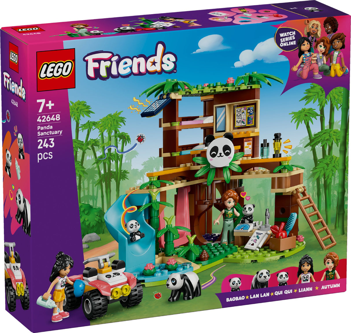 LEGO  Friends Panda Sanctuary Animal Care 42648 Age: 7+