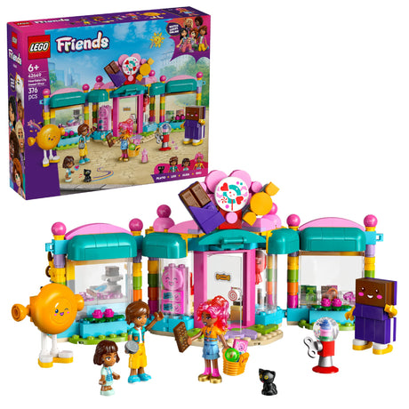 LEGO FRIENDS HEARTLAKE CITY CANDY STORE 42649 AGE: 6+