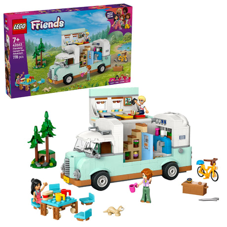 LEGO FRIENDS FRIENDSHIP CAMPER VAN ADVENTURE 42663 AGE: 7+