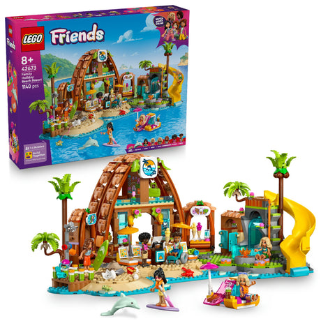 LEGO  Friends Family Vacation Beach Resort 42673 Age: 8+