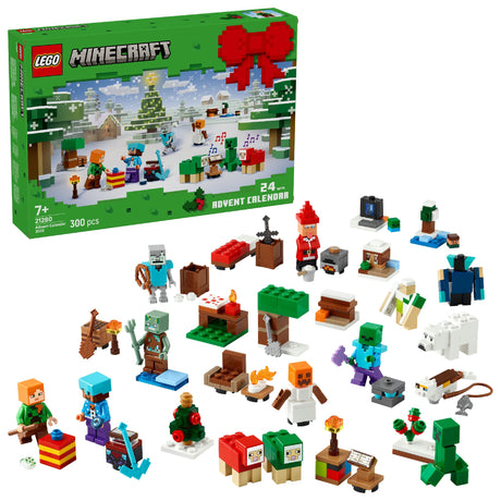LEGO Minecraft Advent Calendar 2025 21280 Age: 7+