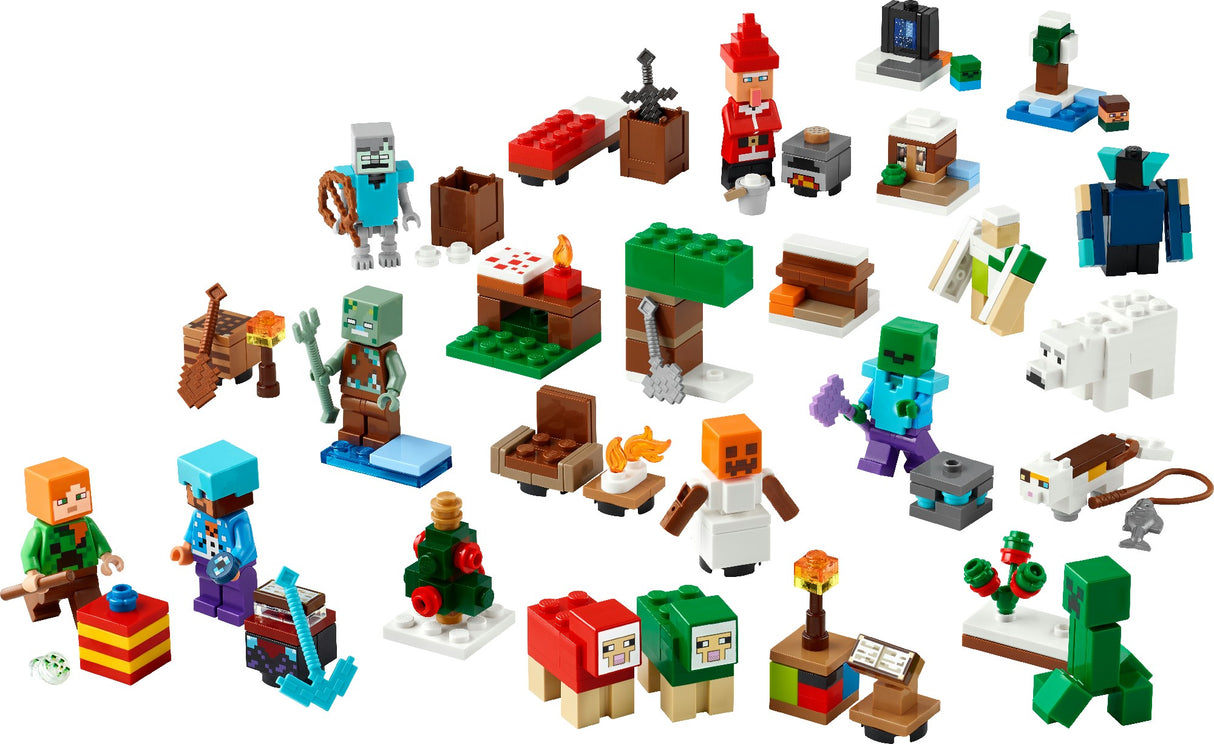 LEGO Minecraft Advent Calendar 2025 21280 Age: 7+