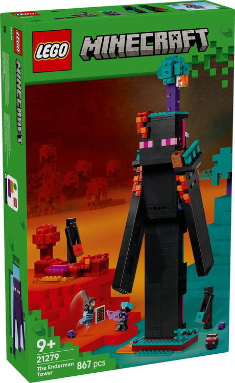 LEGO Minecraft The Enderman Tower 21279 Age: 9+