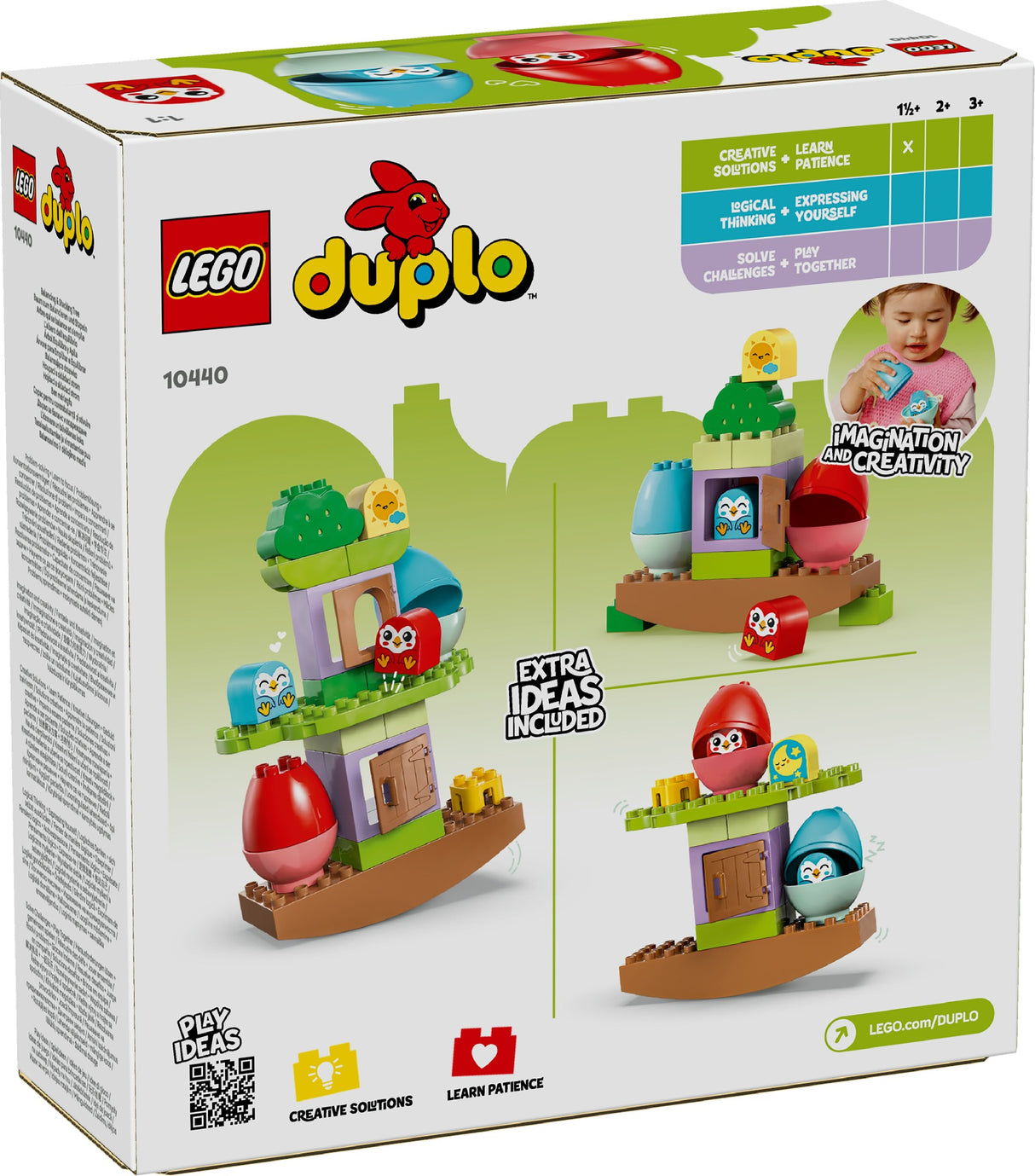 LEGO DUPLO BALANCING & STACKING TREE 10440 AGE: 1 1/2+