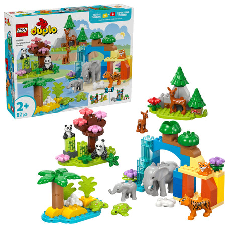 LEGO DUPLO 3-IN-1 WILD ANIMAL FAMILIES 10446 AGE: 2+