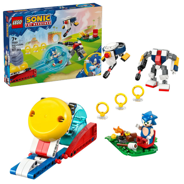 LEGO SONIC THE HEDGEHOG SONIC'S CAMPFIRE CLASH 77001 AGE:7+