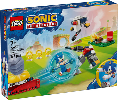 LEGO SONIC THE HEDGEHOG SONIC'S CAMPFIRE CLASH 77001 AGE:7+