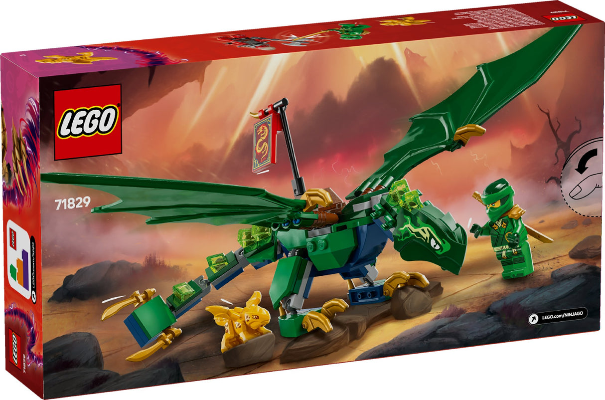 LEGO NINJAGO LLOYD'S GREEN FOREST DRAGON 71829 AGE: 6+