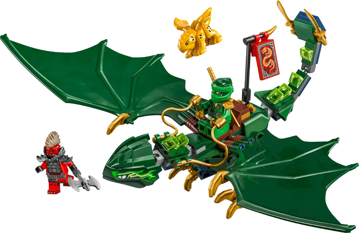 LEGO NINJAGO LLOYD'S GREEN FOREST DRAGON 71829 AGE: 6+