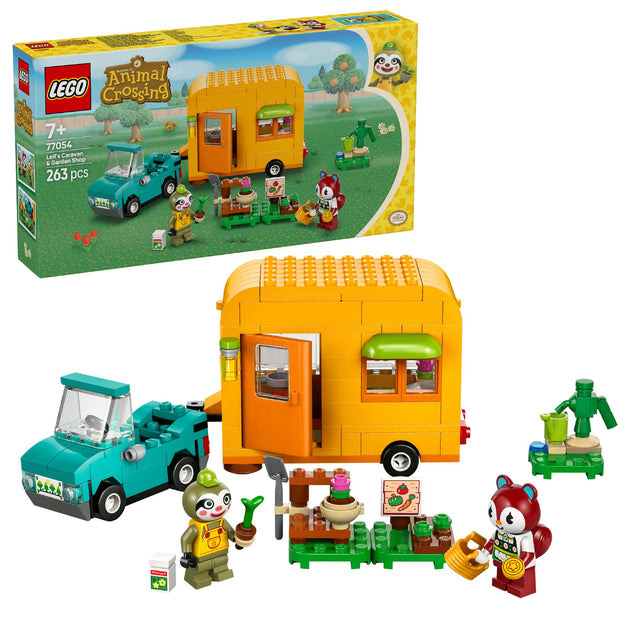 LEGO ANIMAL CROSSING LEIF'S CARAVAN & GARDEN SHOP 77054 AGE:7+