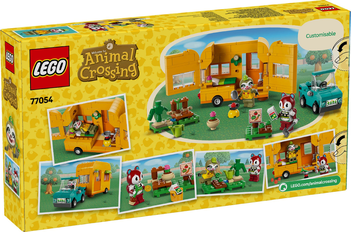 LEGO ANIMAL CROSSING LEIF'S CARAVAN & GARDEN SHOP 77054 AGE:7+