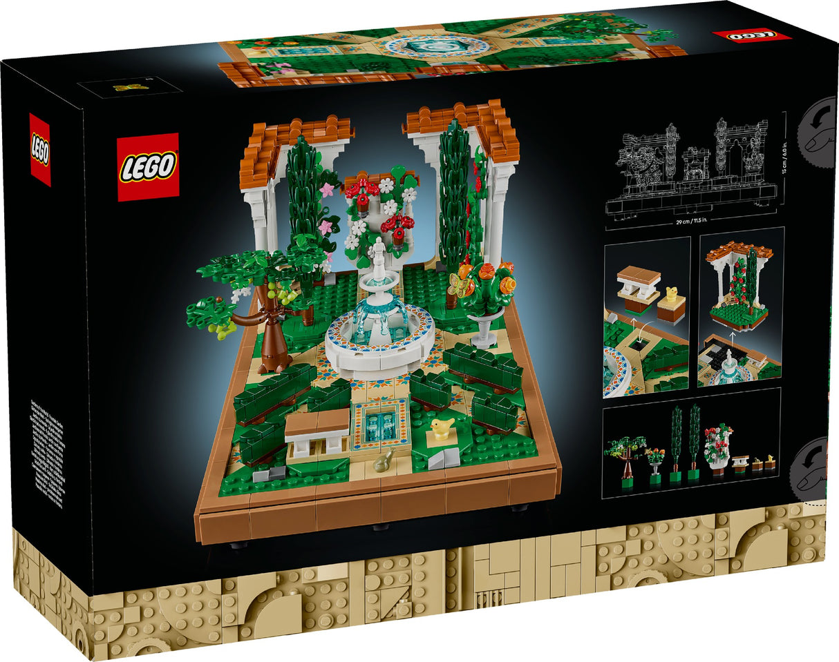 LEGO ICONS FOUNTAIN GARDENS 10359 AGE: 18+