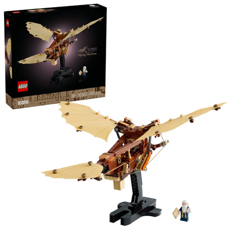 LEGO ICONS LEONARDO DA VINCI'S FLYING MACHINE 10363 AGE: 18+