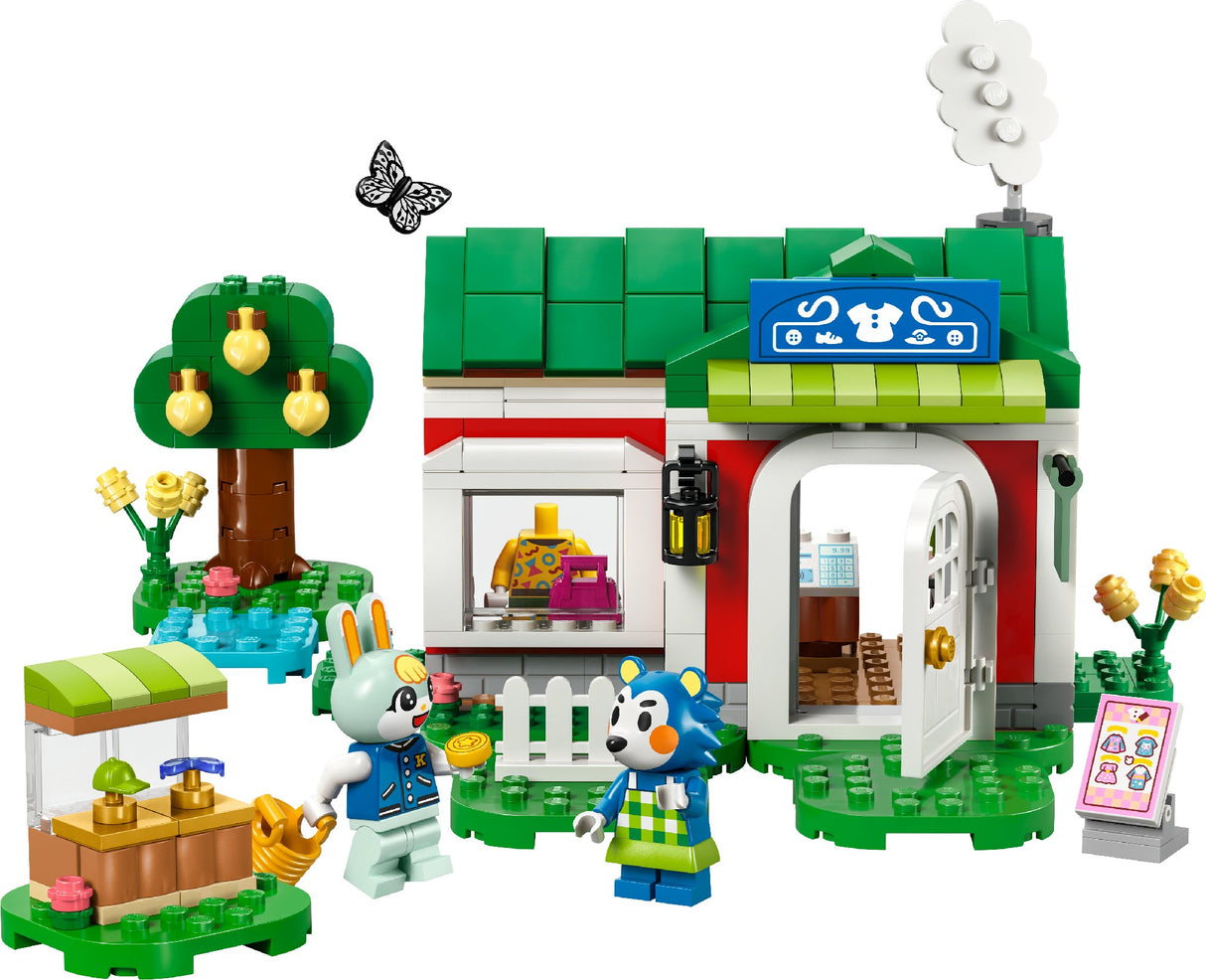 LEGO ANIMAL CROSSING ABLE SISTERS CLOTHING SHOP 77055 AGE: 6+