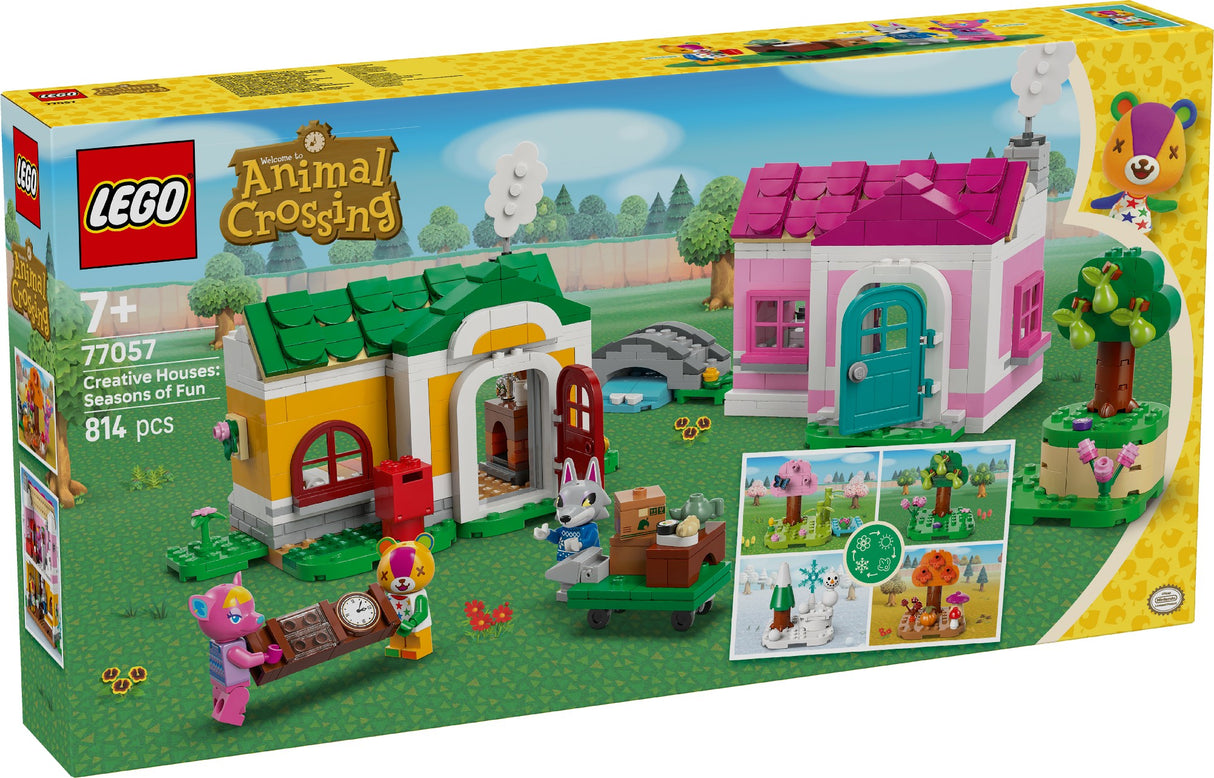 LEGO Animal Crossing Creative Houses: Seasons of Fun 77057 Age: 7+