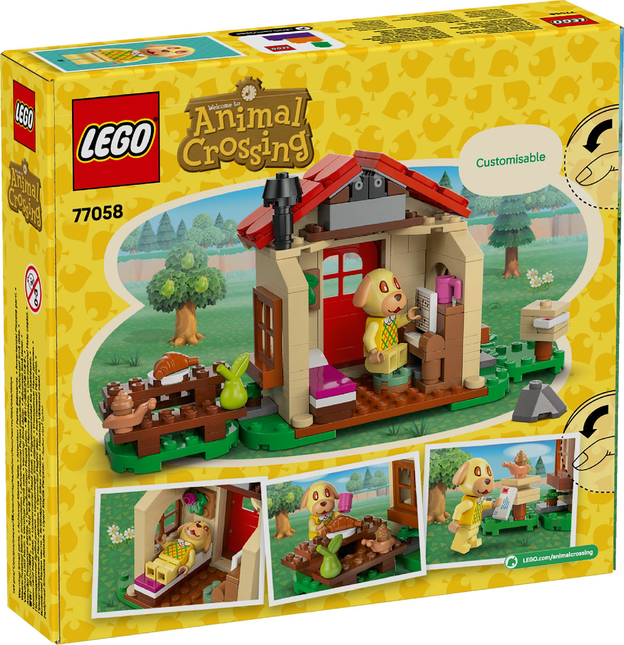 LEGO Animal Crossing Goldie's Cosy House 77058 Age: 6+