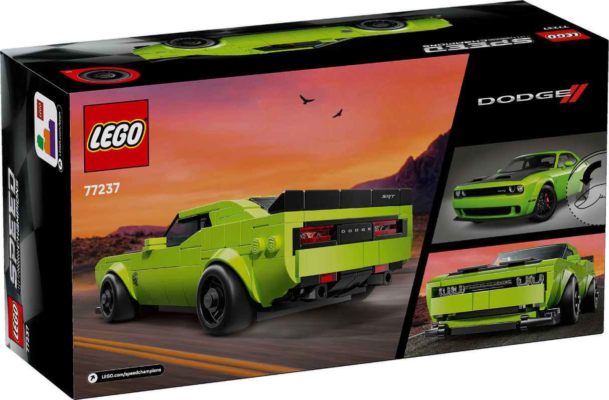 LEGO Speed Champions Dodge Challenger SRT Hellcat Sports Car 77237 Age: 9+