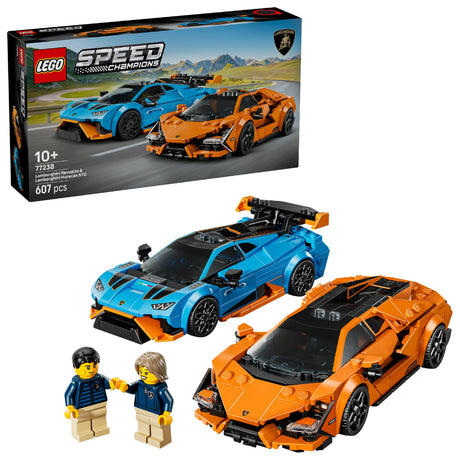 LEGO Speed Champions Lamborghini Revuelto & Huracán STO 77238 Age: 10+
