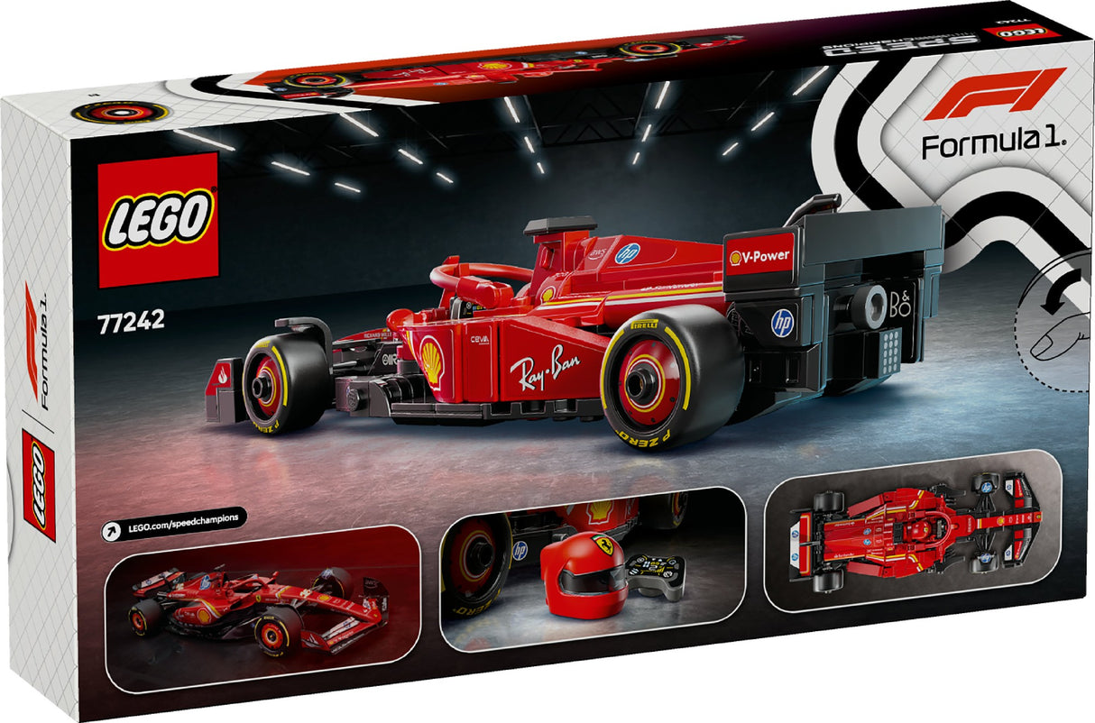 LEGO SPEED CHAMPIONS FERRARI SF-24 F1 RACE CAR 77242 AGE: 10+