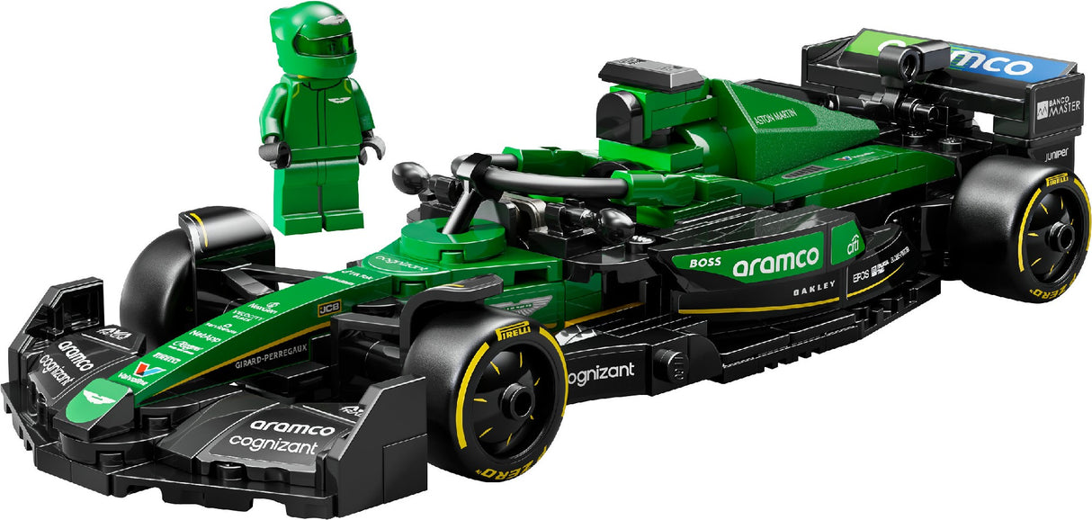 LEGO SPEED CHAMPIONS ASTON MARTIN ARAMCO F1 AMR24 RACE CAR 77245 AGE: 10+