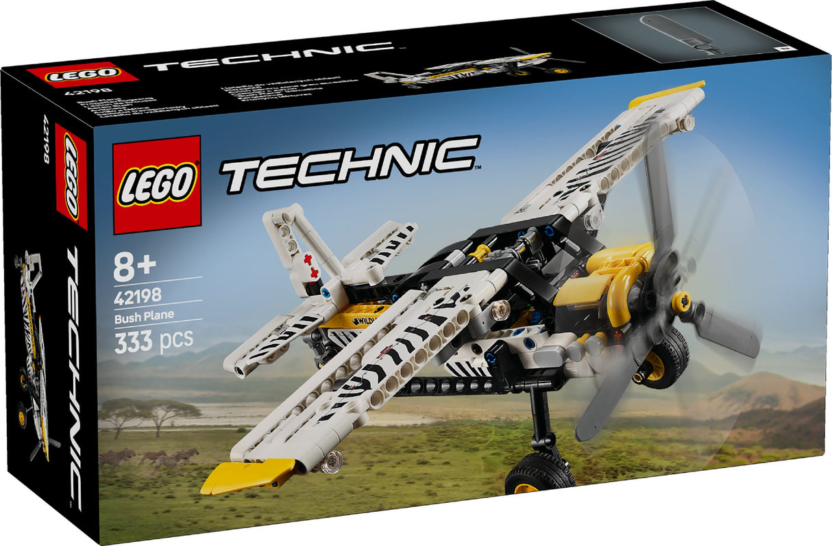 LEGO TECHNIC BUSH PLANE 42198 AGE: 8+