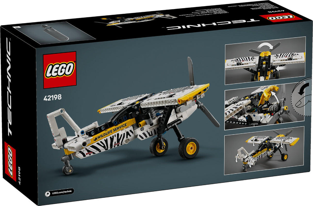 LEGO TECHNIC BUSH PLANE 42198 AGE: 8+