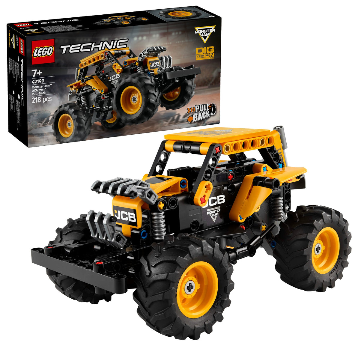 LEGO TECHNIC DIGATRON PULL-BACK 42199 AGE: 7+